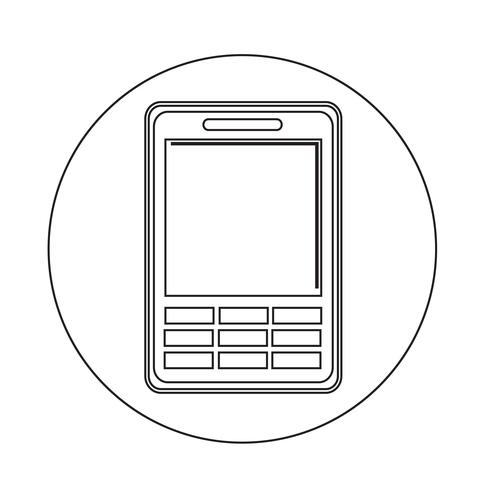 Mobile Phone Icon vector