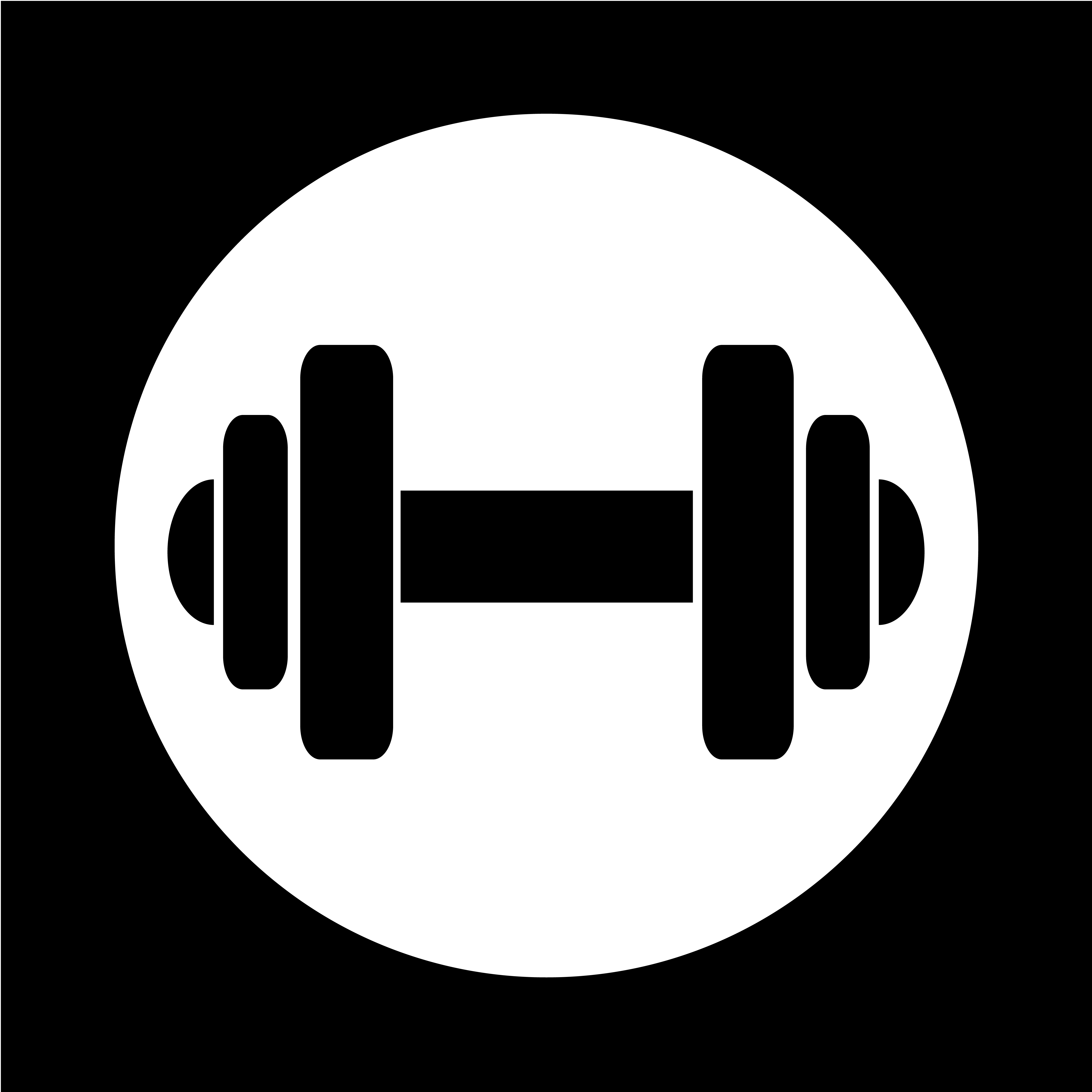 Dumbbell icon 564259 Vector Art at Vecteezy