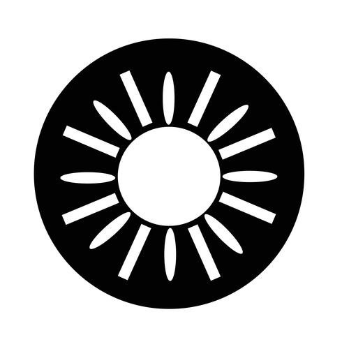 Sun Icon vector