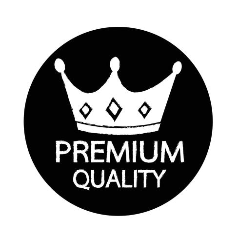 Icono de calidad premium vector