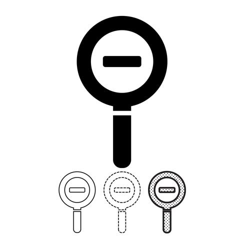 Search icon sign vector