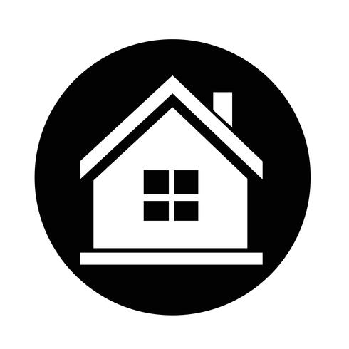 Home icon vector