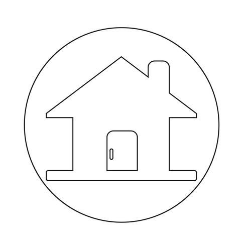 Home Icon vector