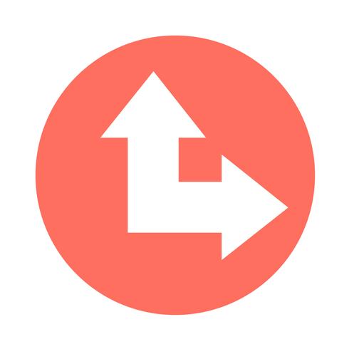 simple arrow sign icon vector