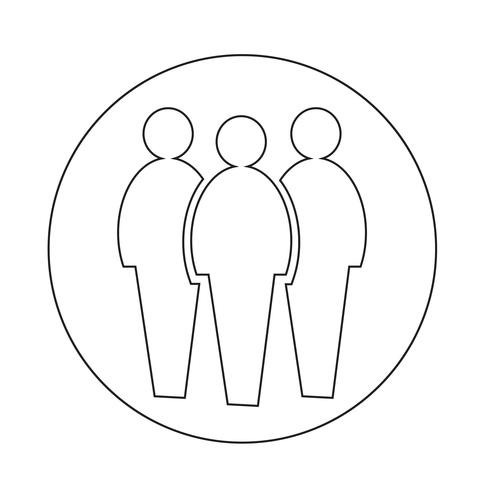 people icon vector