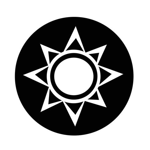 Sun Icon vector