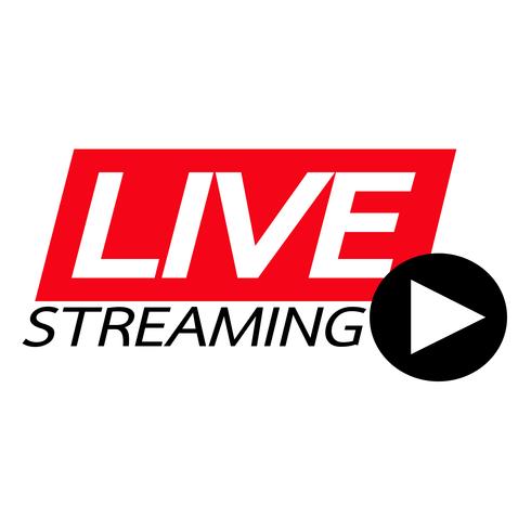 Live Streaming online sign vector design 565142 Vector Art at Vecteezy