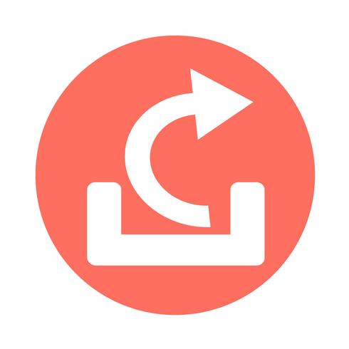 simple arrow sign icon vector