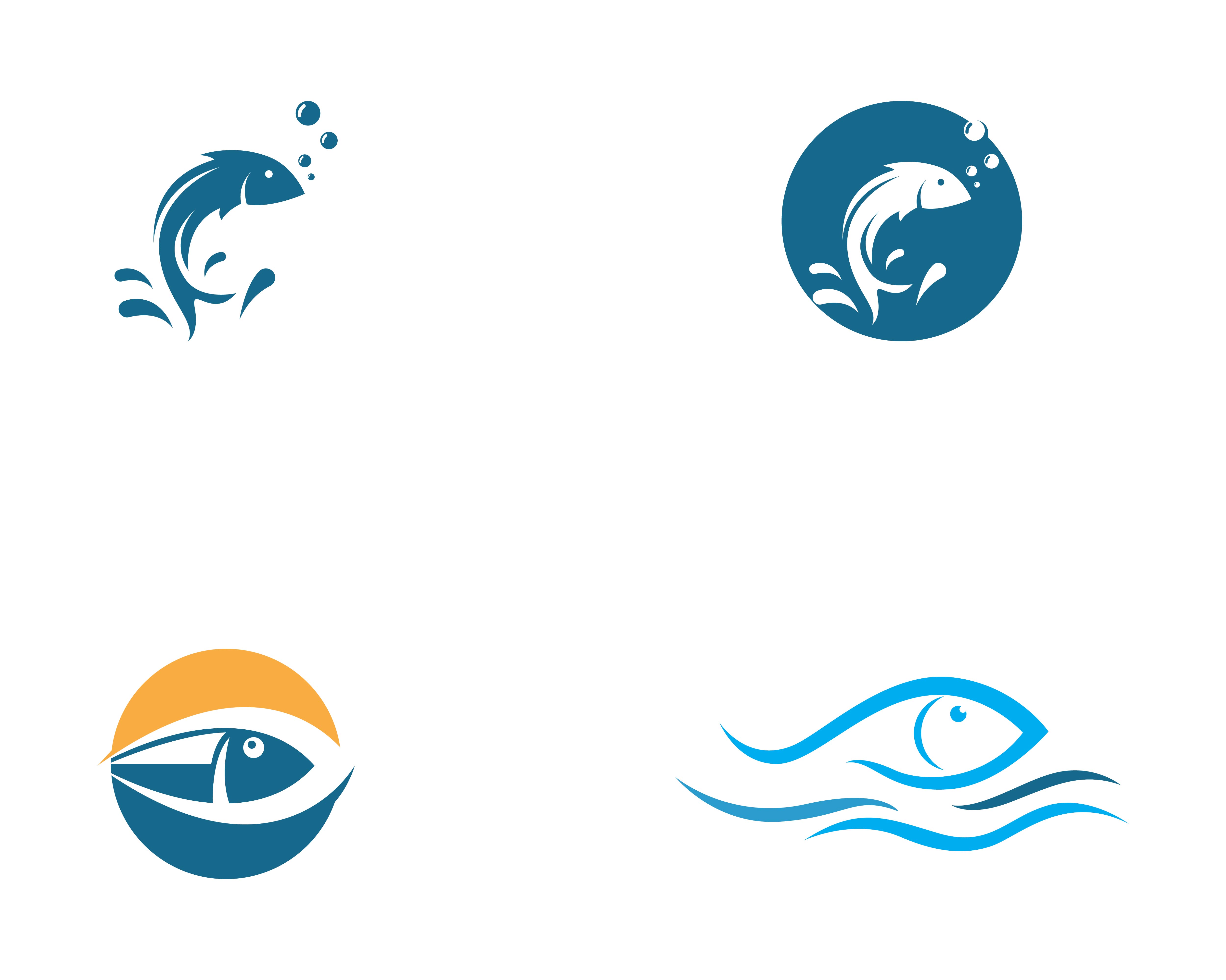 Download Fish logo template - Download Free Vectors, Clipart Graphics & Vector Art