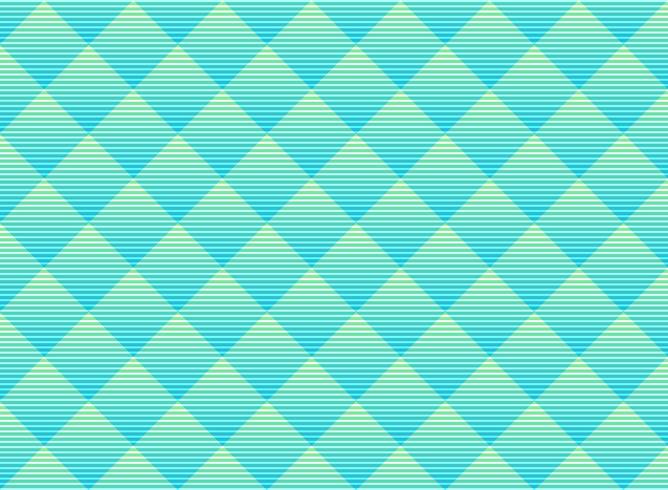 Abstract vector green and blue subtle lattice pattern background. Modern style vibrant color trellis. Repeat geometric grid.