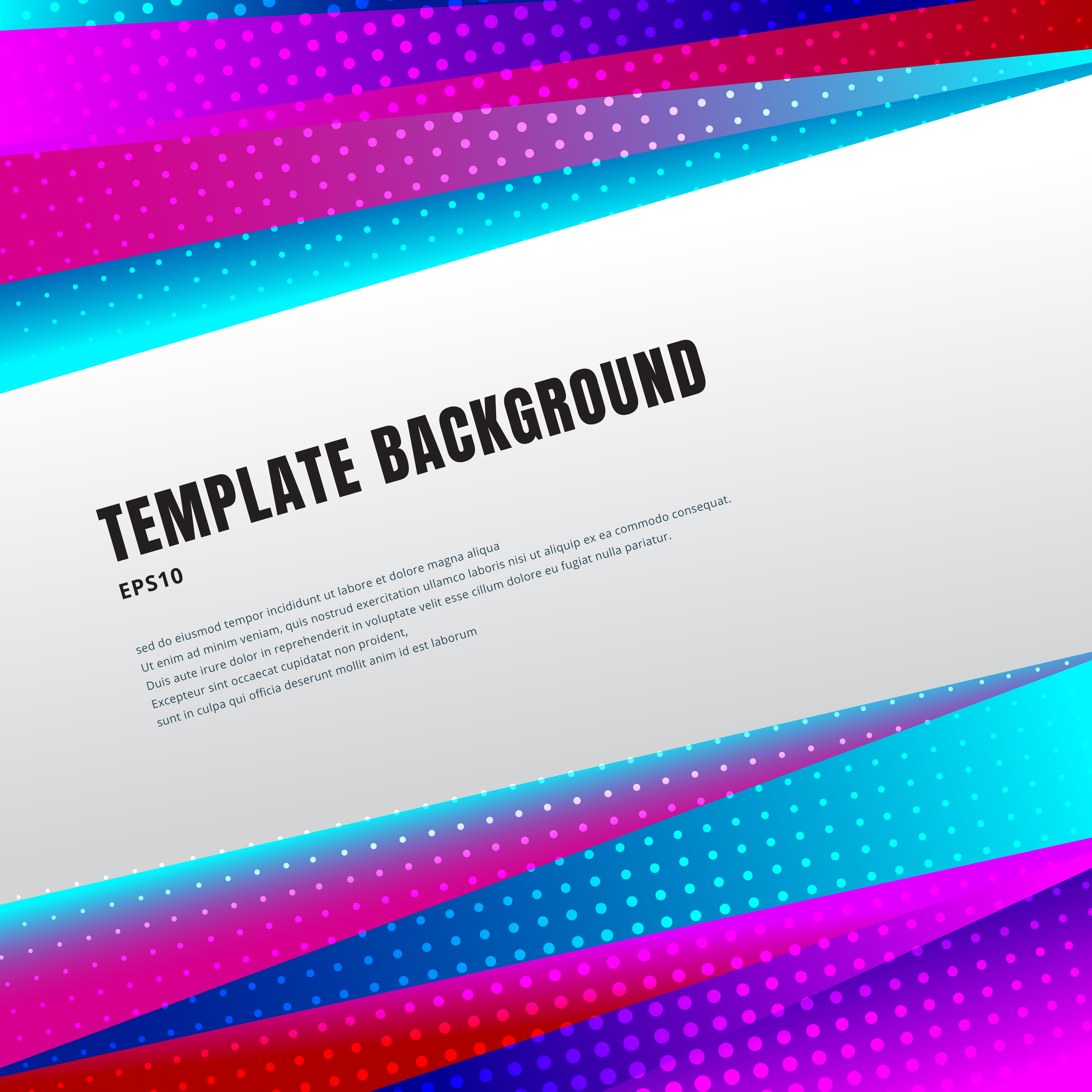 Abstract template header and footers colorful, prism or bright gradient