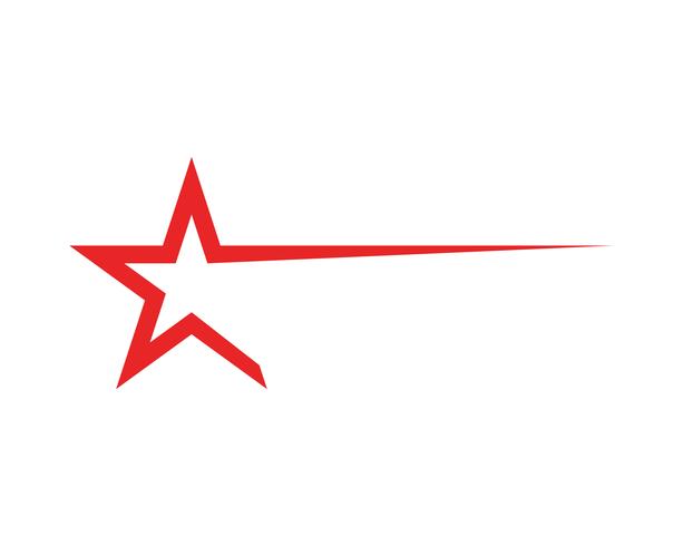 Star logo template vector icon illustration 