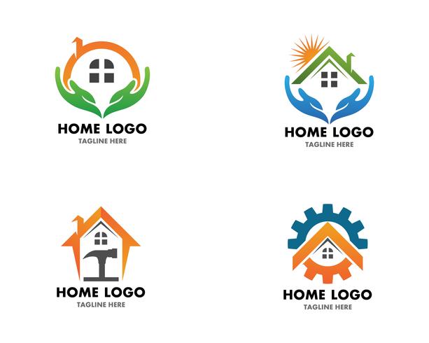 Download Home repair logo vector template and symbol 566017 ...