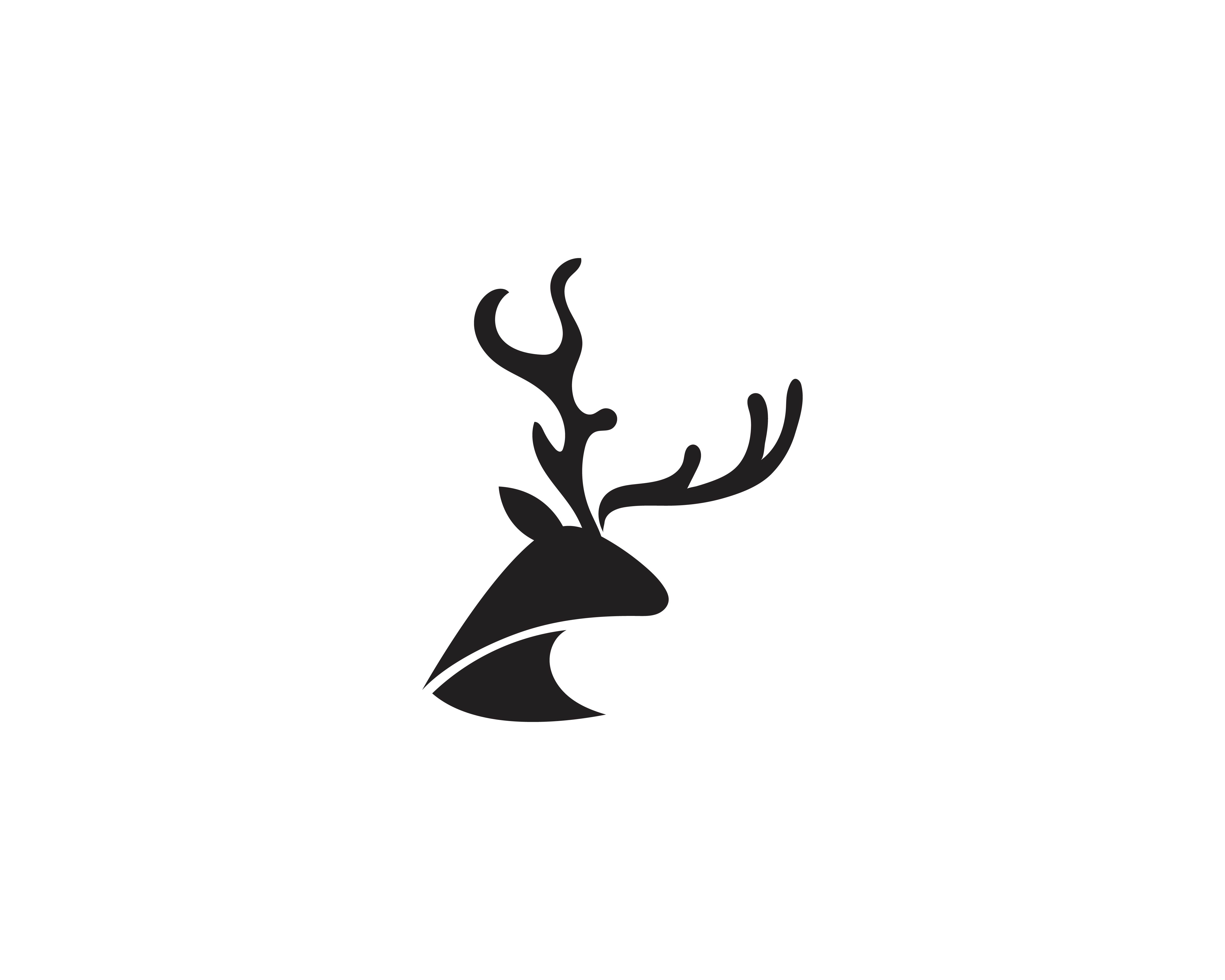 deer outline deer outline