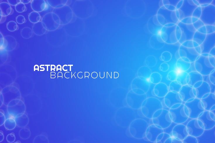 MobileAbstract blurred blue bokeh background vector