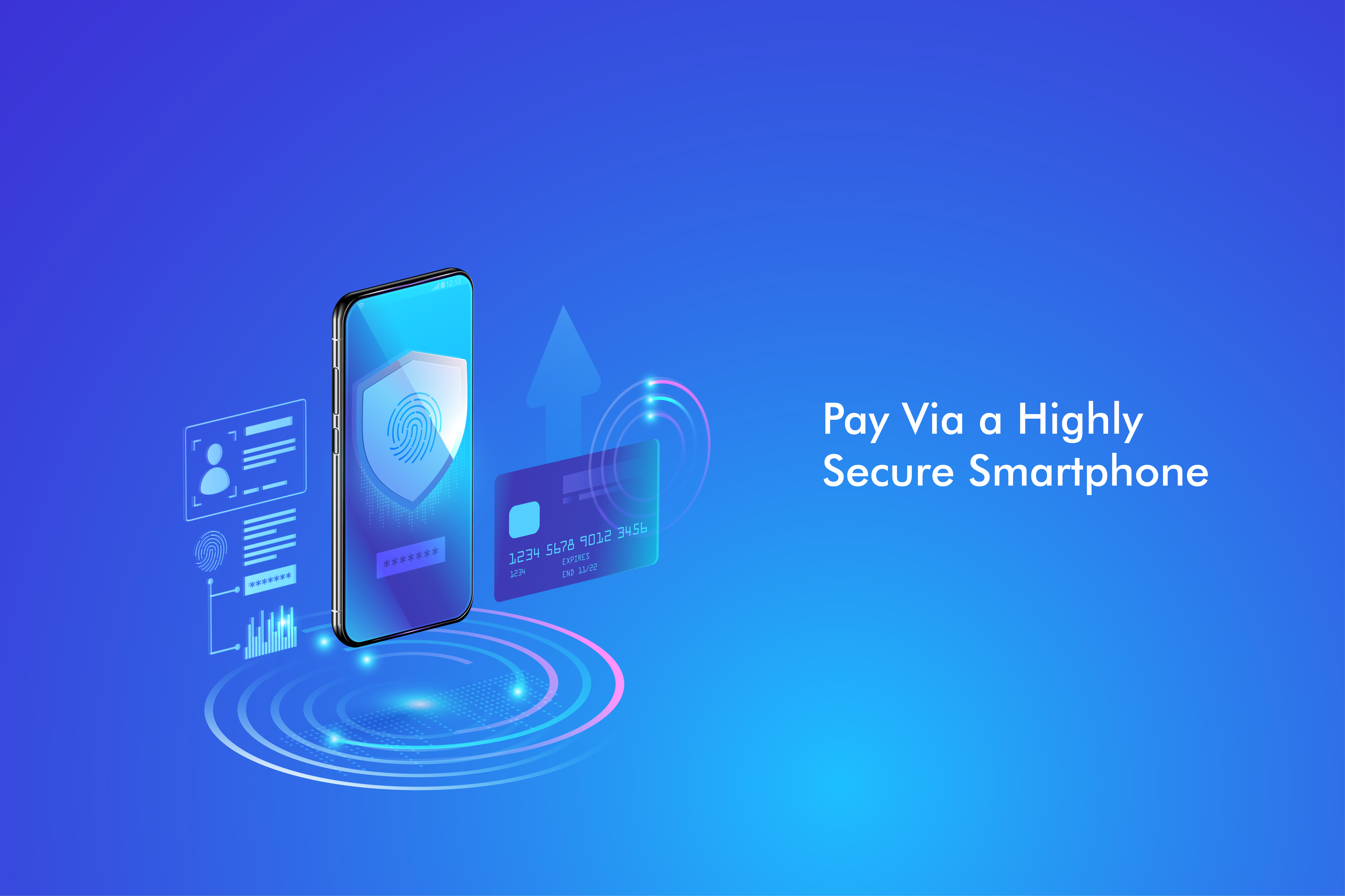 Secure Online Payment Transaction With Smartphone Internet Banking Via Credit Card On Mobile Secure Online Payment Transaction With Smartphone Internet Banking Via Credit Card On Mobile
