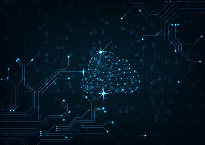 Cloud concept vector