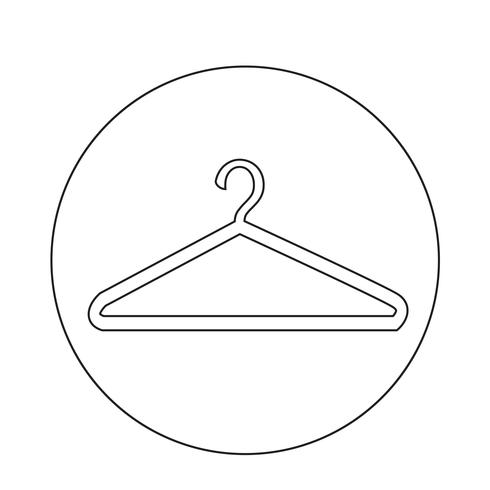 Hanger Icon vector