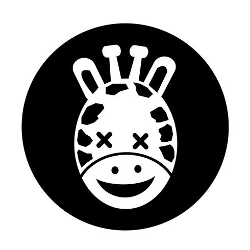 Giraffe Icon vector