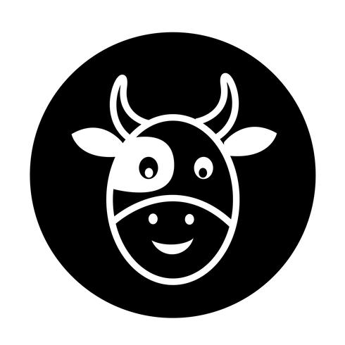 Cow Icon vector