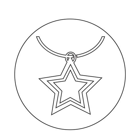 Necklace Icon vector