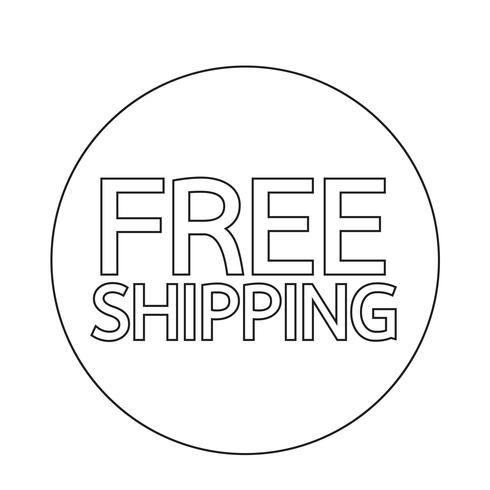 Free Shipping  icon vector