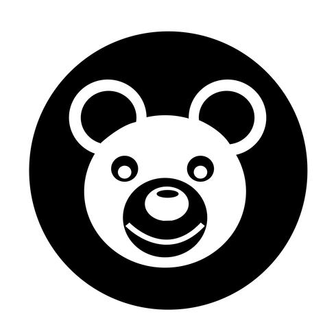 Bear Icon vector