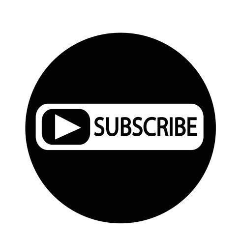 Subscribe icon vector