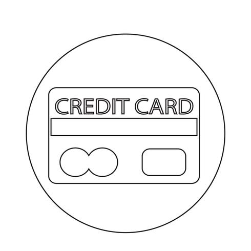 Credit Card Icon vector