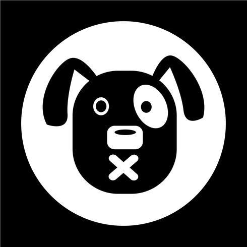 Dog Icon vector