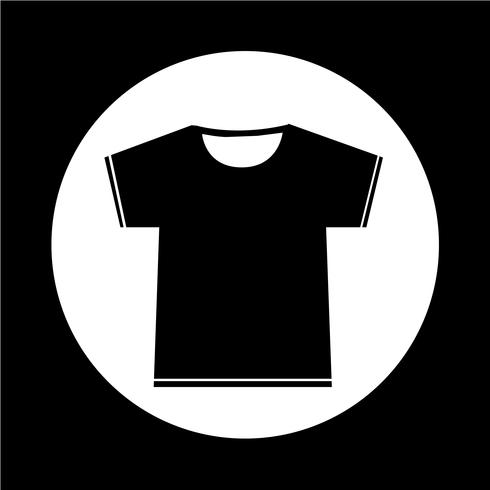 Blank Tshirt Icon vector