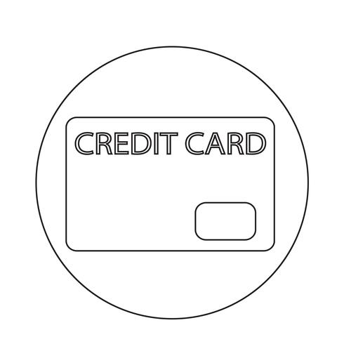 Credit Card Icon vector