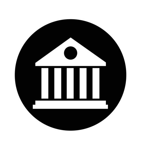 Library Building Icon vector