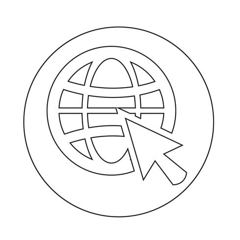 go web icon vector