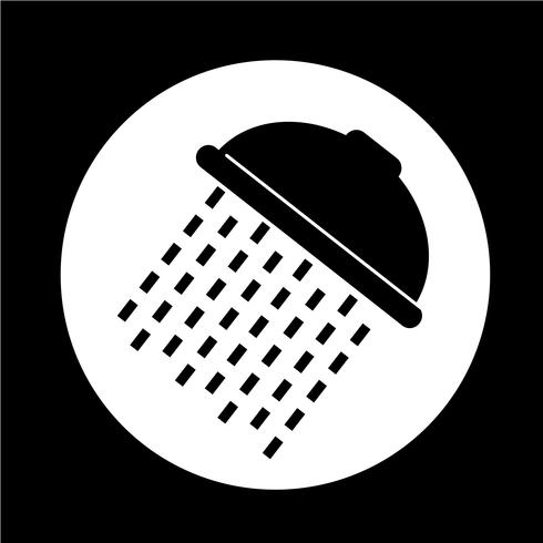 Showerhead icon vector