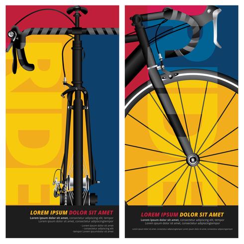 Cycling Poster Vector Illustration