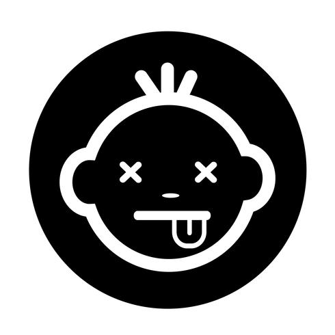 Baby Face Icon vector