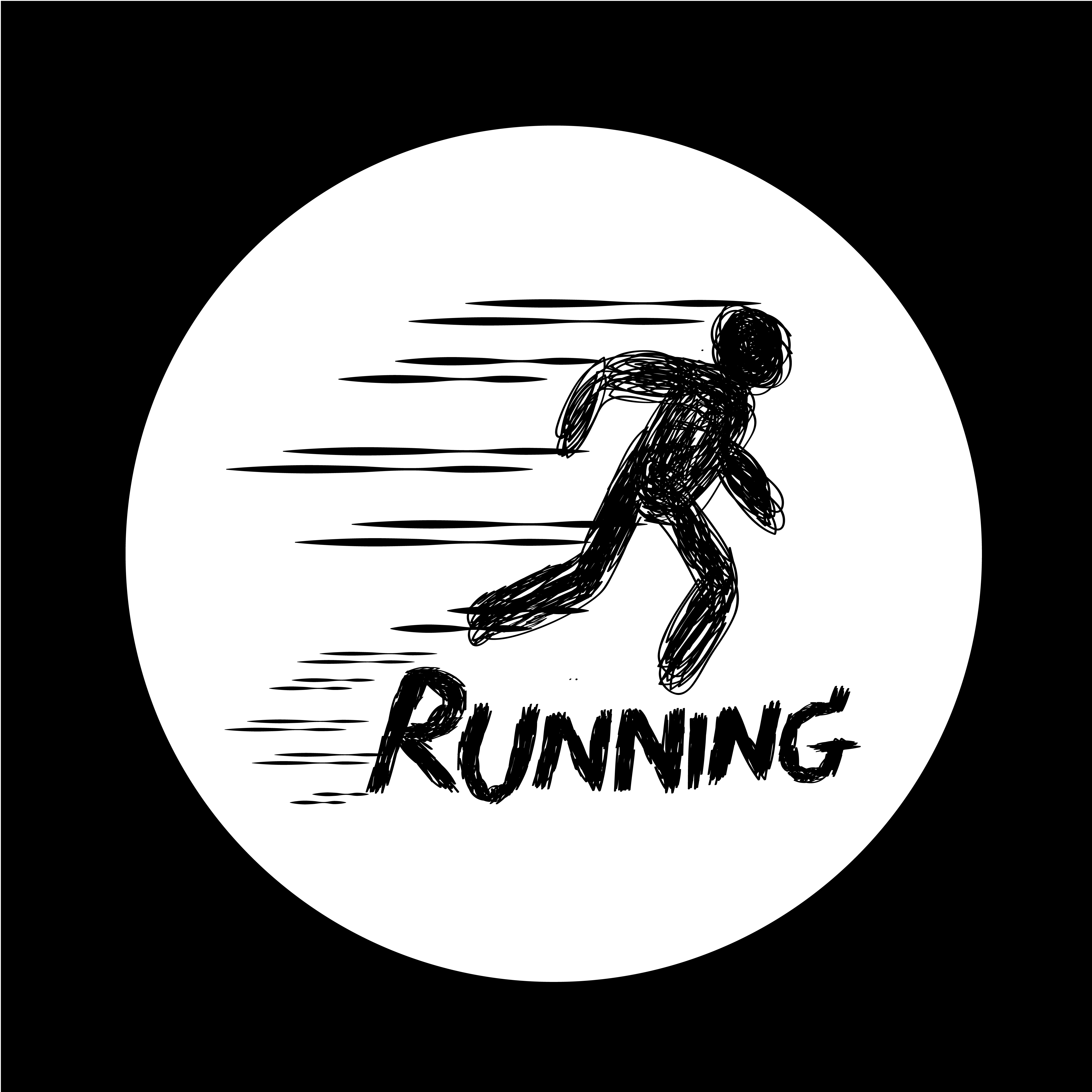 Sign of Running icon 569577 Vector Art at Vecteezy
