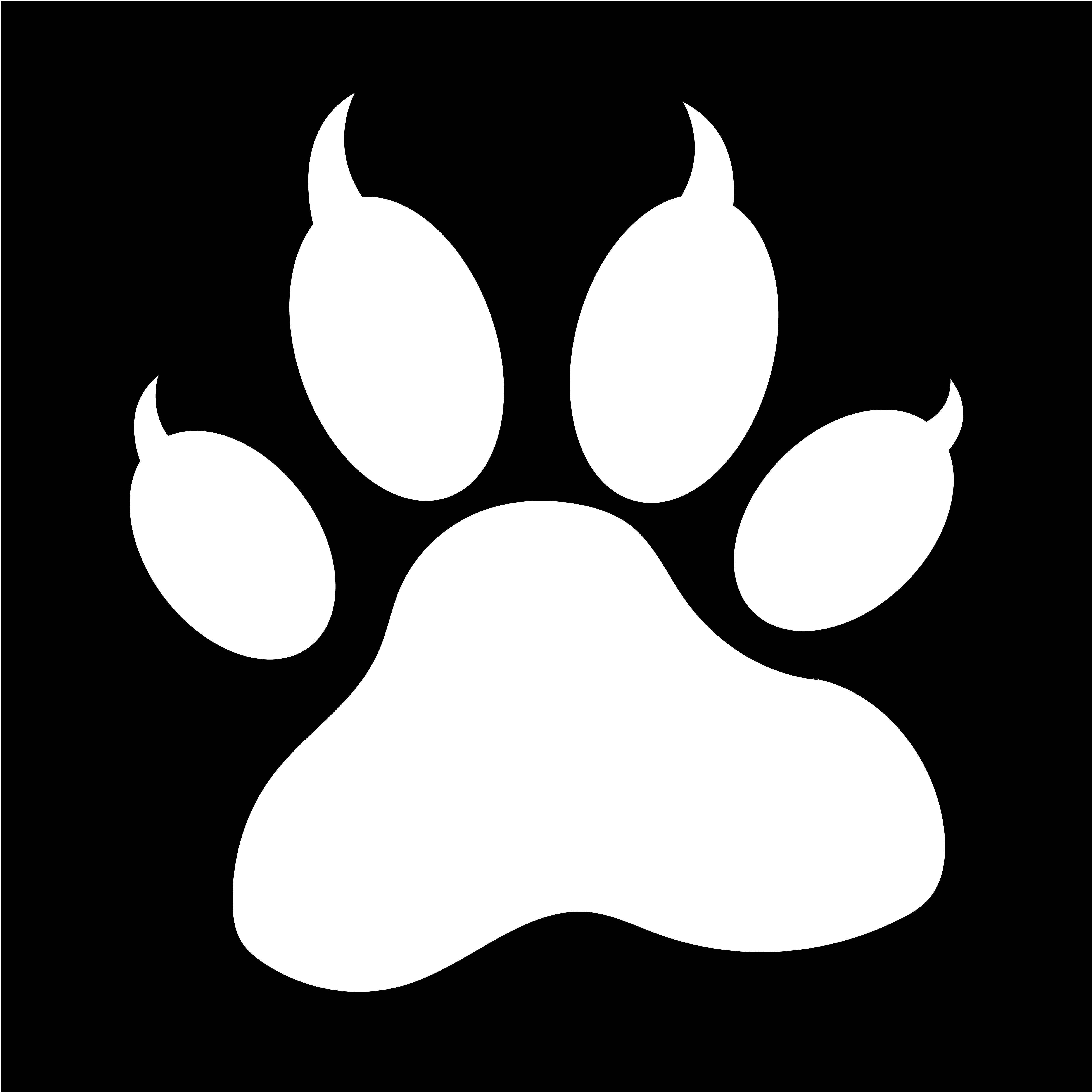 Download animal paw print icon - Download Free Vectors, Clipart Graphics & Vector Art