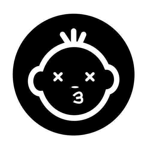 Download Baby Face Icon 569939 Vector Art at Vecteezy