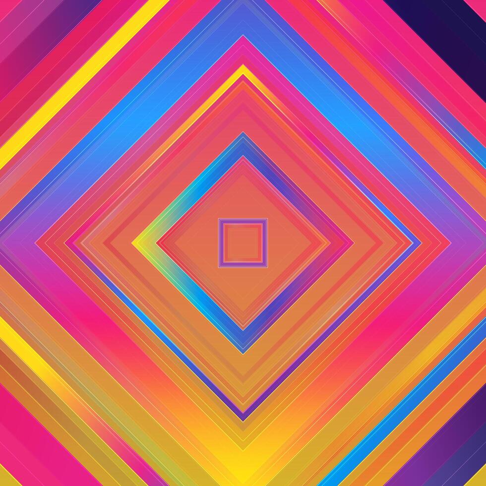 Abstract colorful background. Simple shapes with trendy gradients vector