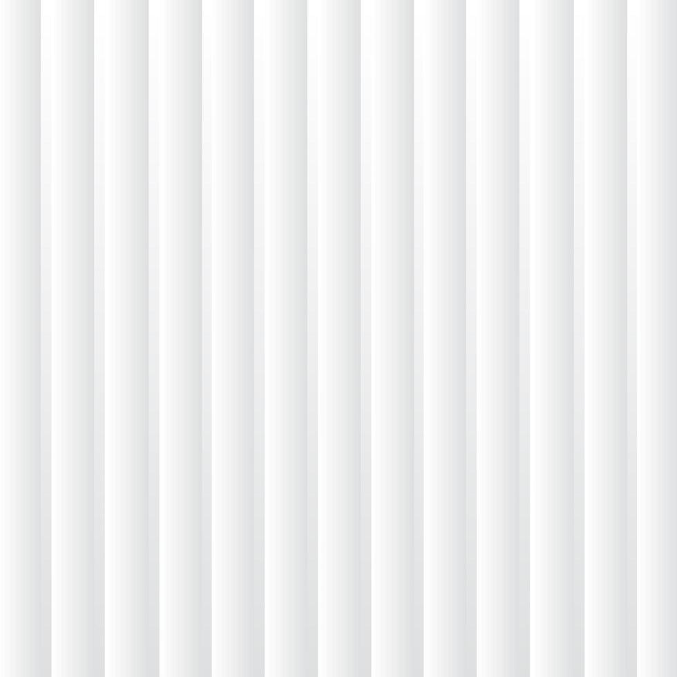 Abstract white gradient striped background vector