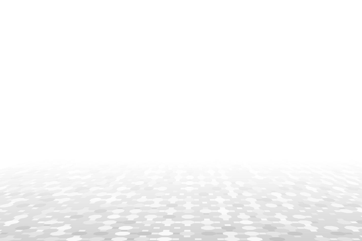 White geometric perspective background vector