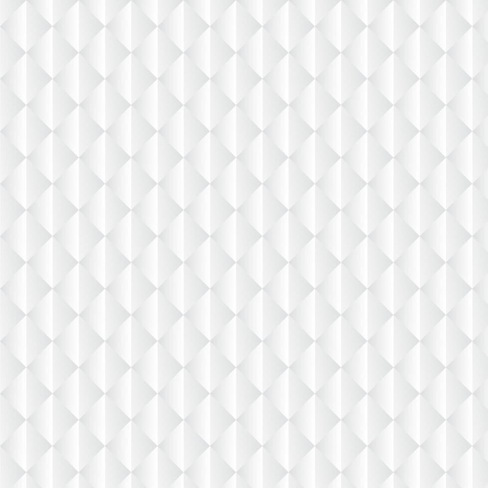 White geometric background, pattern vector