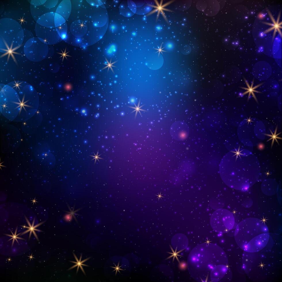 Abstract galaxy background vector