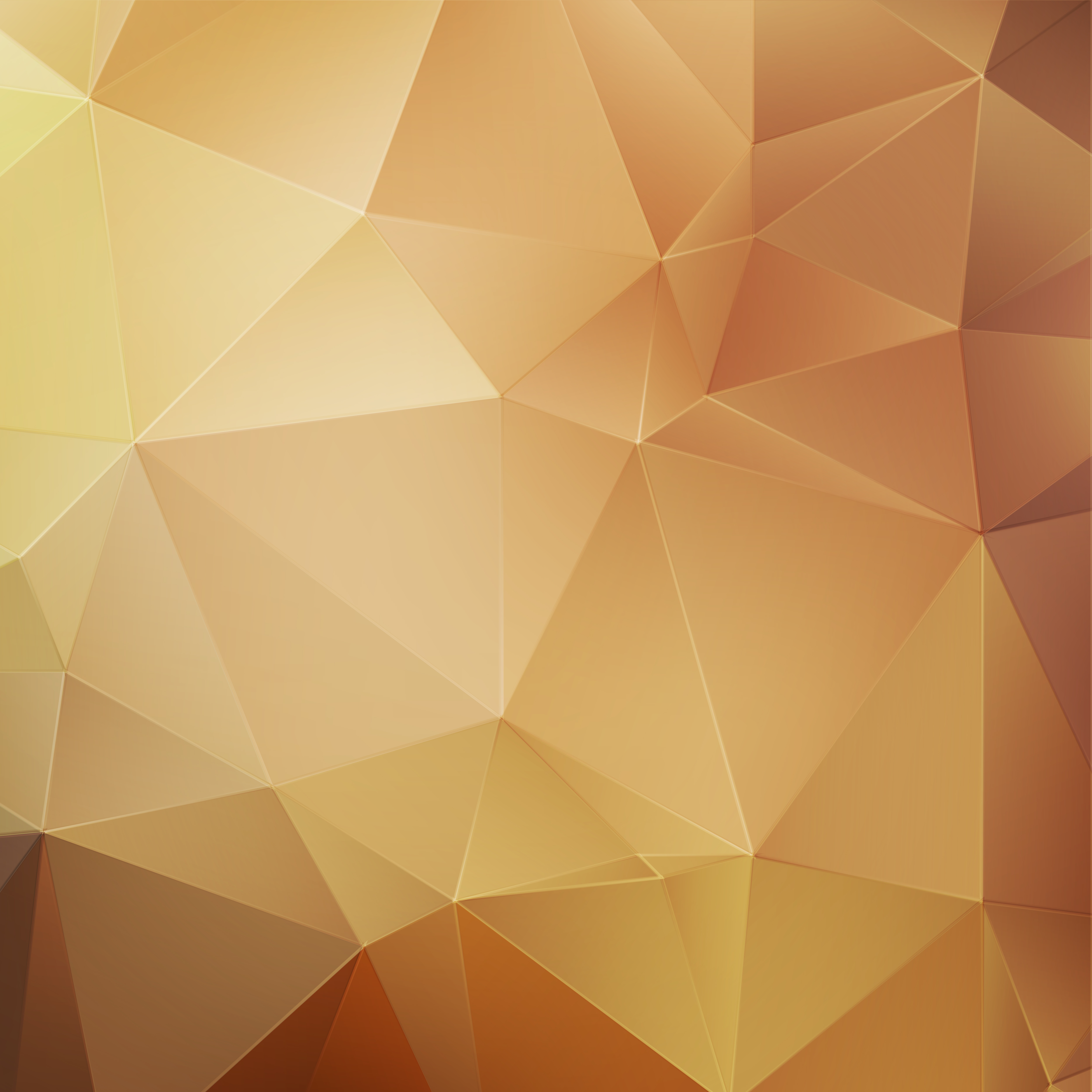 Gold abstract polygonal background - Download Free Vectors, Clipart