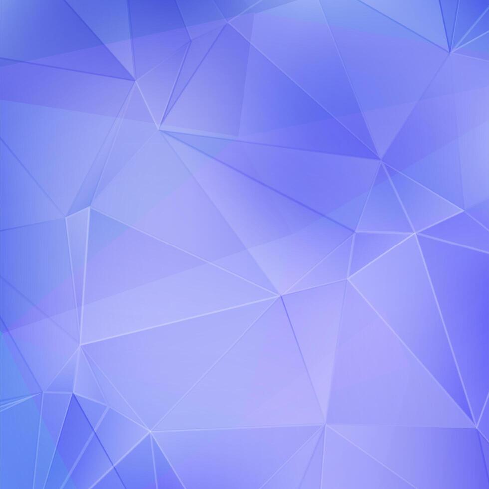 Blue geometric background vector