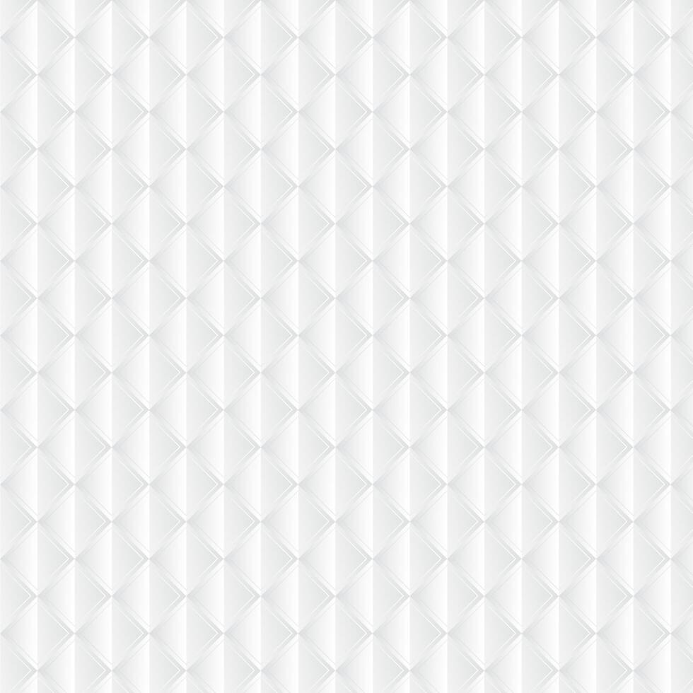 White geometric background, pattern vector