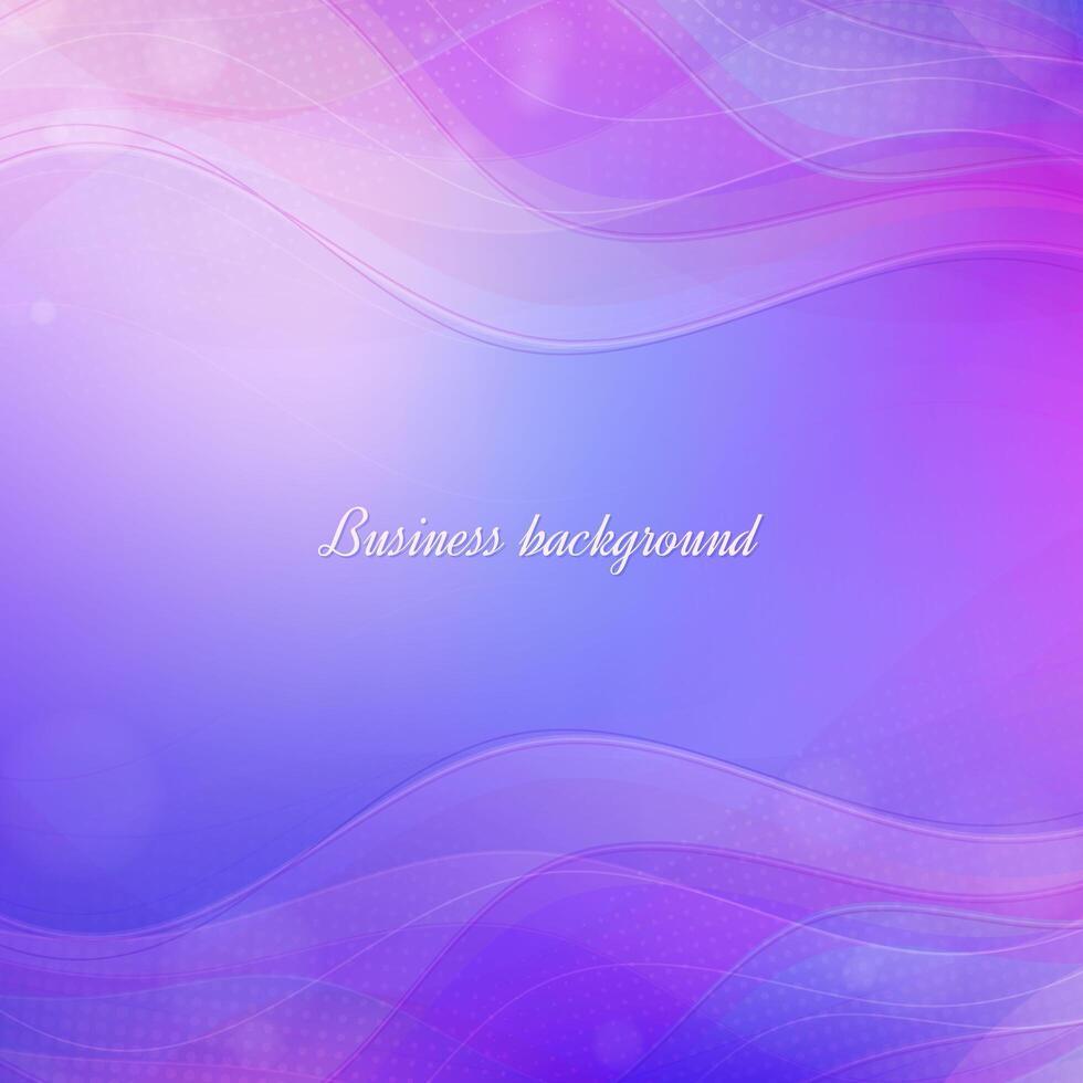 Purple waves background vector