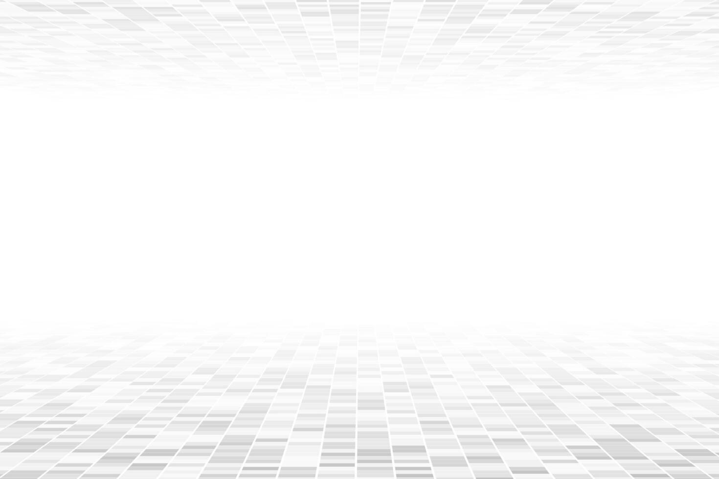 White geometric perspective background vector